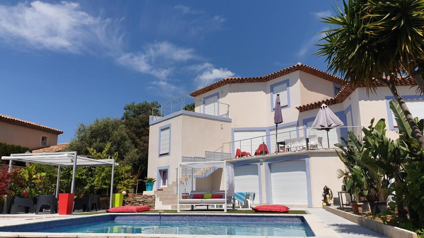 Villa Andalucia, Pisc Chauf Mai A Sept La Ciotat Buitenkant foto